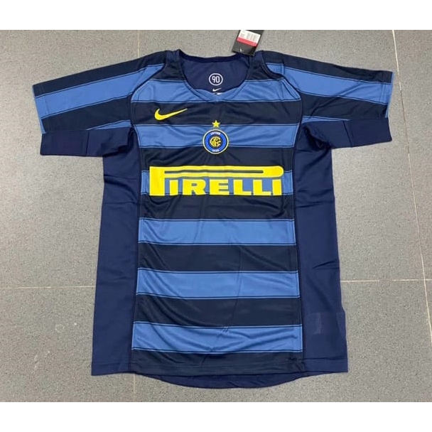 JERSEY INTER HOME 2004 2005 RETRO 100% BEST QUALITY