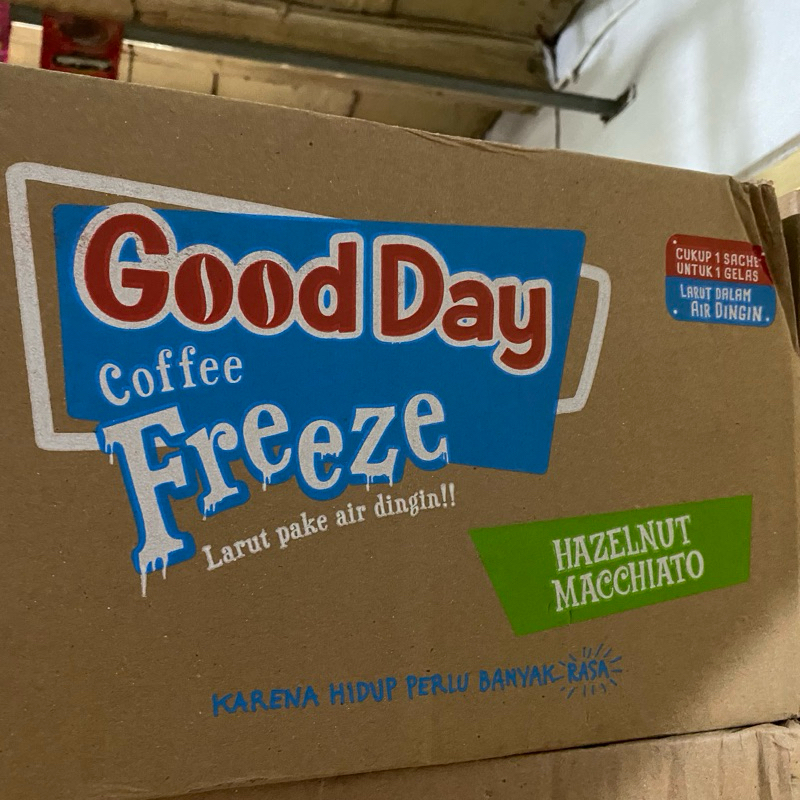 

[1 KARTON ISI 12 RENTENG] GOOD DAY FREEZE SACHET ALL VARIANT