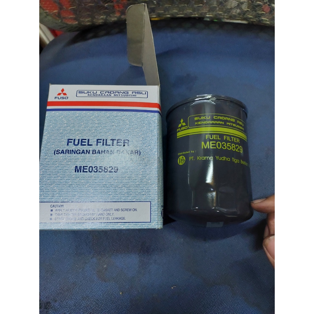 filter solar atas colt diesel ragasa canter original mitsubishi KTB ME035829 truk mitsubishi engkel 