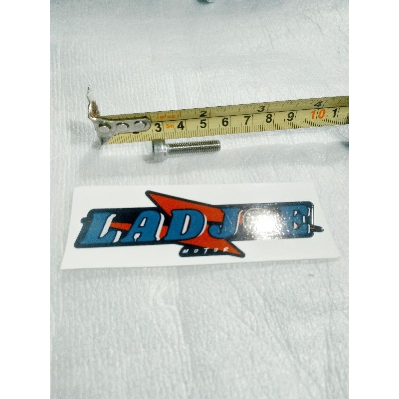 Baut L stainless M6×2,5cm