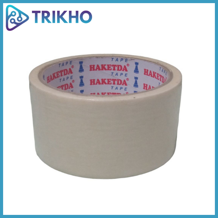 

Lakban Kertas / Masking Tape 2 Inch (48mm) HAKETDA