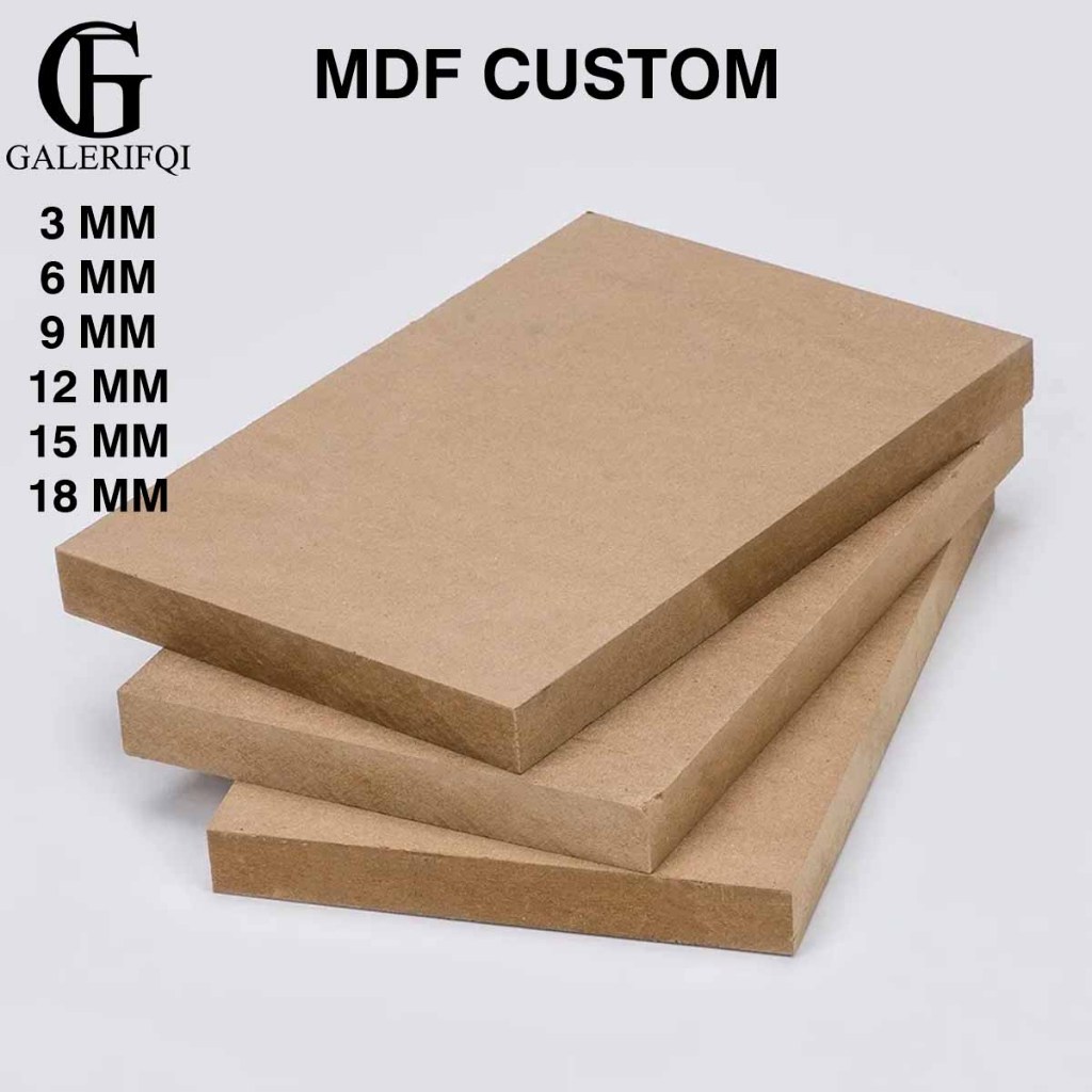 MDF HMR COKLAT POTONGAN CUSTOM