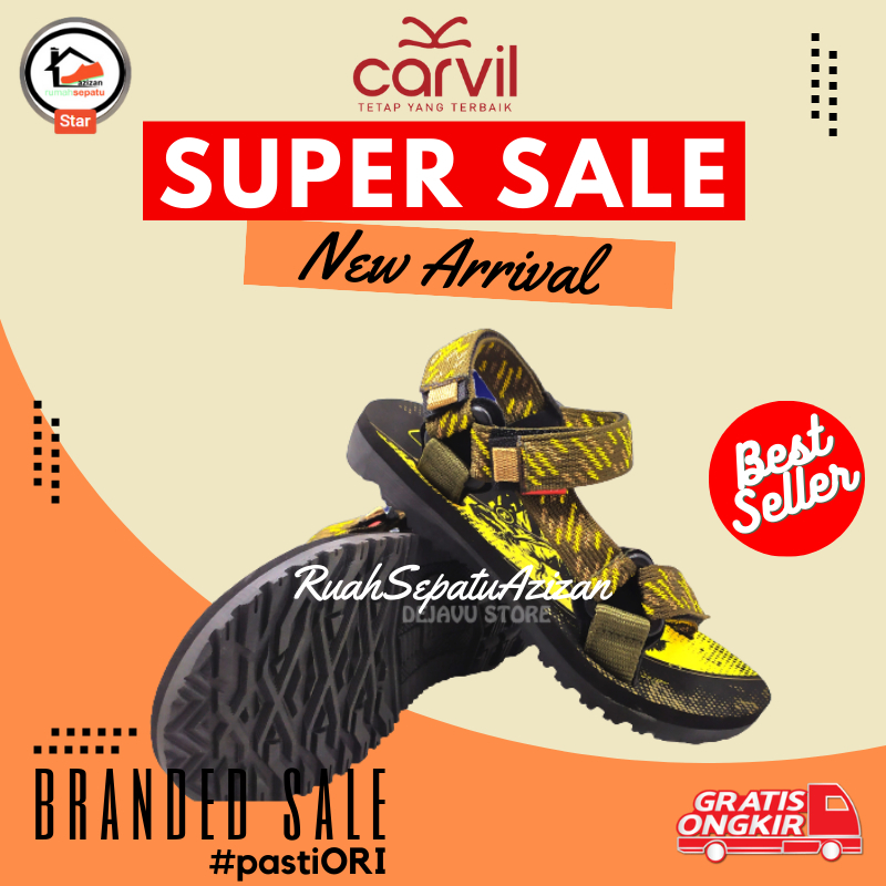 Carvil Kingstone GT Sandal Gunung Anak Laki laki Original 100%