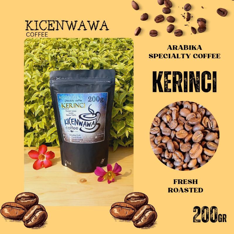 

Kopi Kerinci 200gr / Specialty Coffee / Biji Kopi Premium