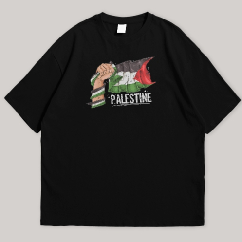 ADLI.ID Free Palestine Kaos Palestina Motif Keren Aesthetic Distro Bandung Premium Original Pria Len