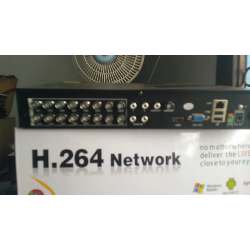 dvr h.264 network 16 channel