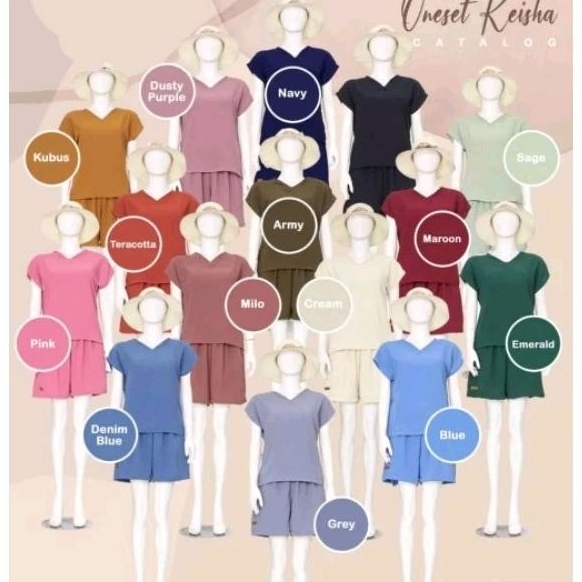 Oneset Keisha by AZP My Fashion / Oneset Crinkle