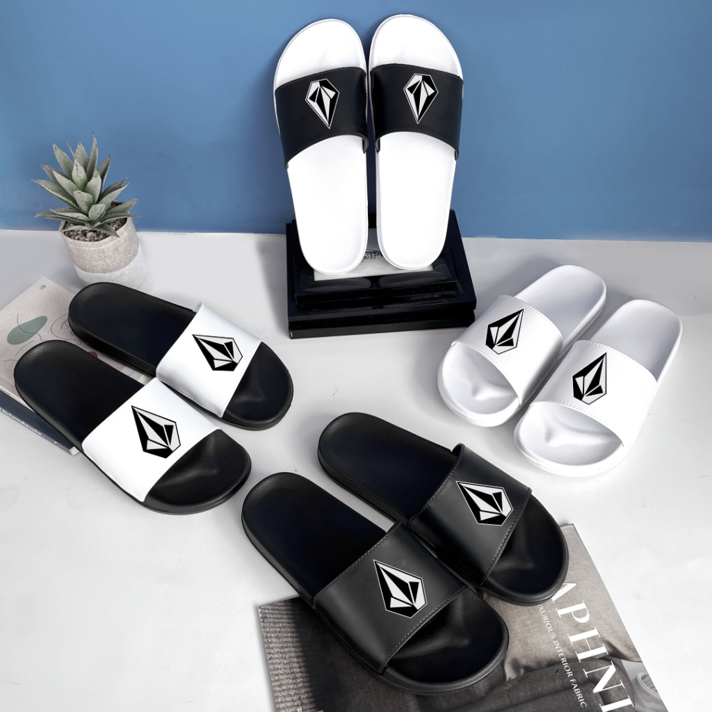 Juragan Selop Sandal Slop Pria / Sandal Slop Wanita VolcomBL Series 36-44