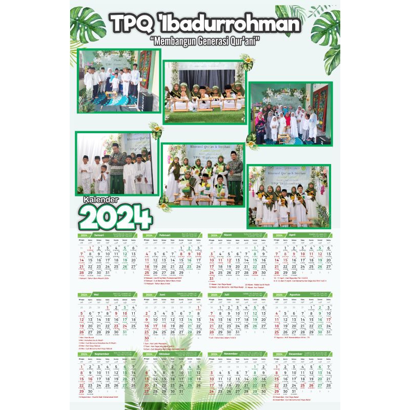 

Kalender dinding 2024 desain terbaru