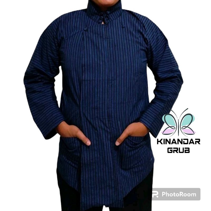 SURJAN PERANAKAN DEWASA / SURJAN LURIK BIRU