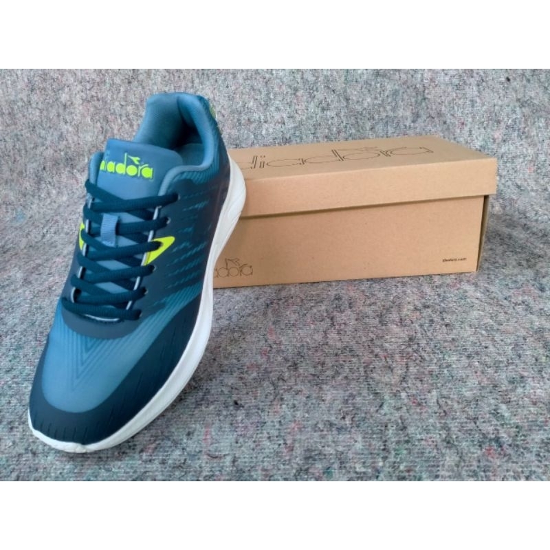sepatu sport runing joging diadora griffin navy