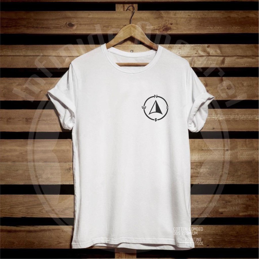 Kaos Outdoor - LOGO DADA KOMPAS - KAOS PENDAKI - KAOS GUNUNG