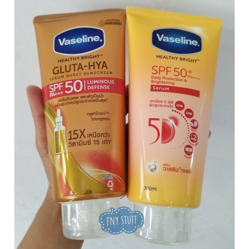 VASELINE SPF 50 PA++++ thailand 300ml perawatan kulit tubuh