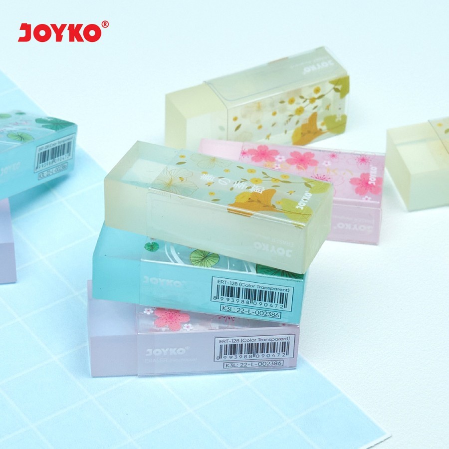 

Penghapus Eraser Joyko ERT-128 Color Transparent