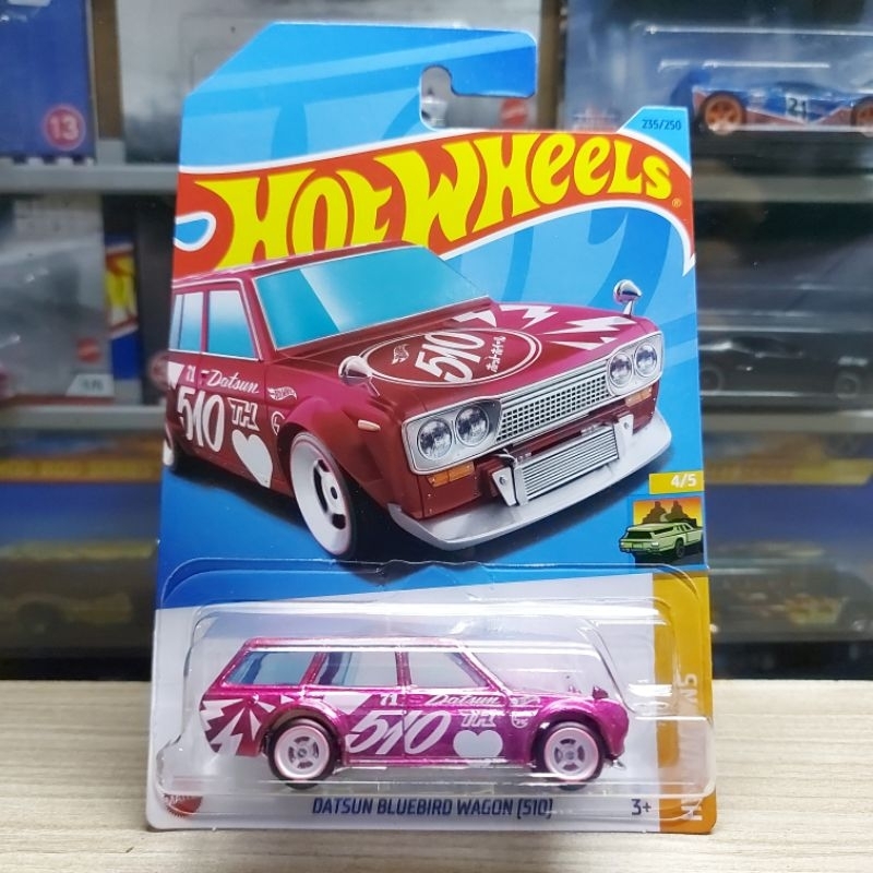 HOT WHEELS DATSUN BLUEBIRD WAGON 510 - SUPER TREASURE HUNT - THS - STH