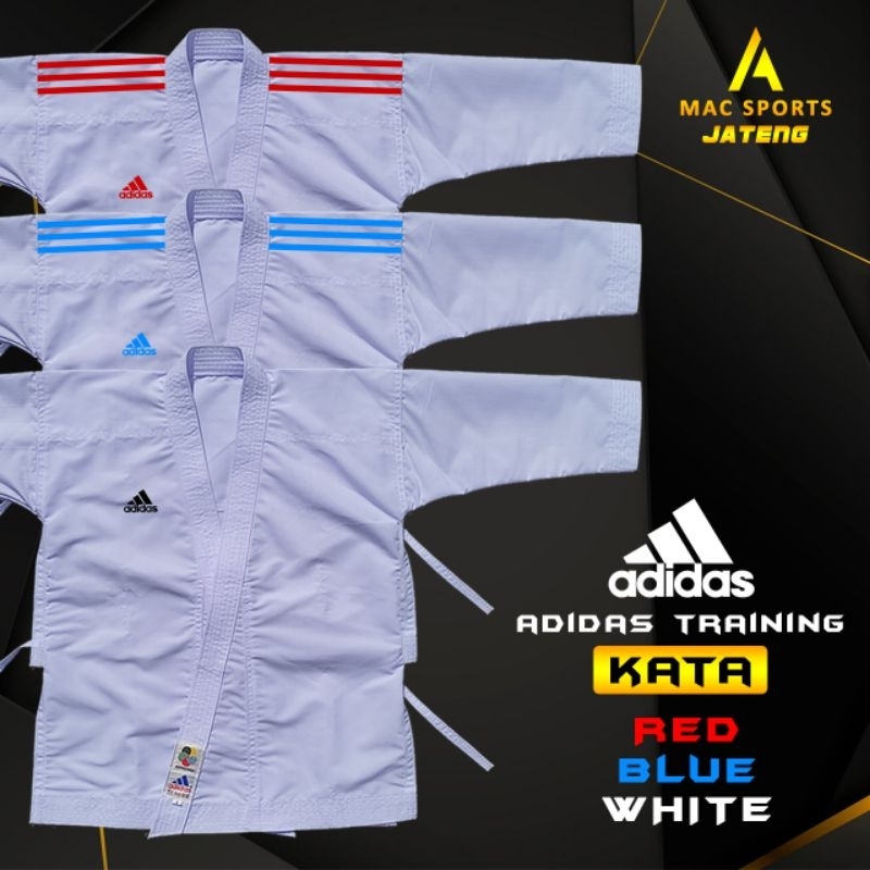 BAJU KARATE KATA ADIDAS CLUB WKF APPROVED