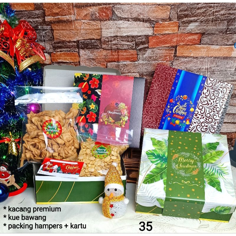 

Hampers parcel Natal Tahun Baru / Kue kering / kado / hadiah