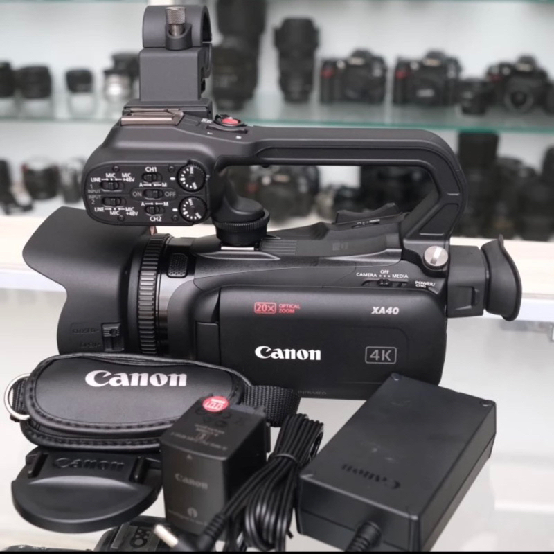 camcorder kamera video canon xa40 XA40 vidio shooting camera