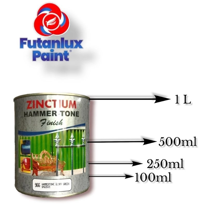 Cat besi dan kayu ZINCTIUM HAMMERTONE tahan panas dan anti karat