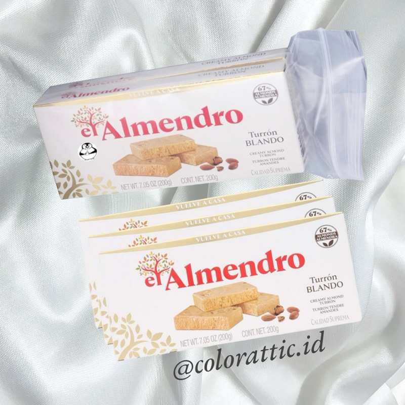 

ELALMENDRO SOFT CREAMY ALMOND TURRON GLUTEN FREE - FROM SPAIN