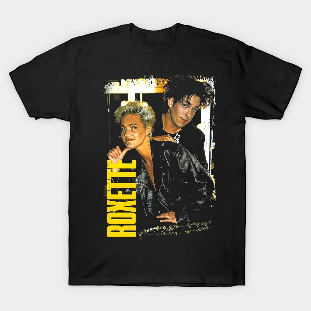 Kaos T shirt Musik band duo roxette