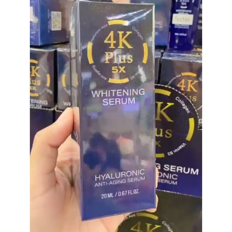 4K plus SERUM Whitening