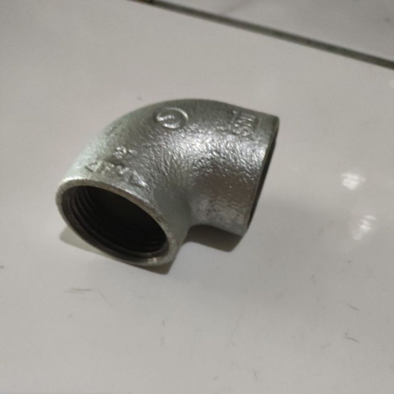 elbow galvanis drat dalam 1"