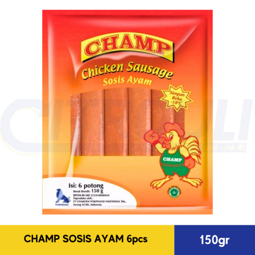 

CHAMP SOSIS AYAM 6pcs 150gr