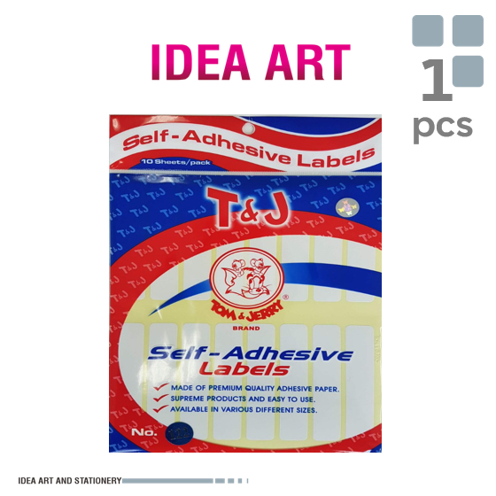 

T&J Labels Stiker Putih No. 122 / pack