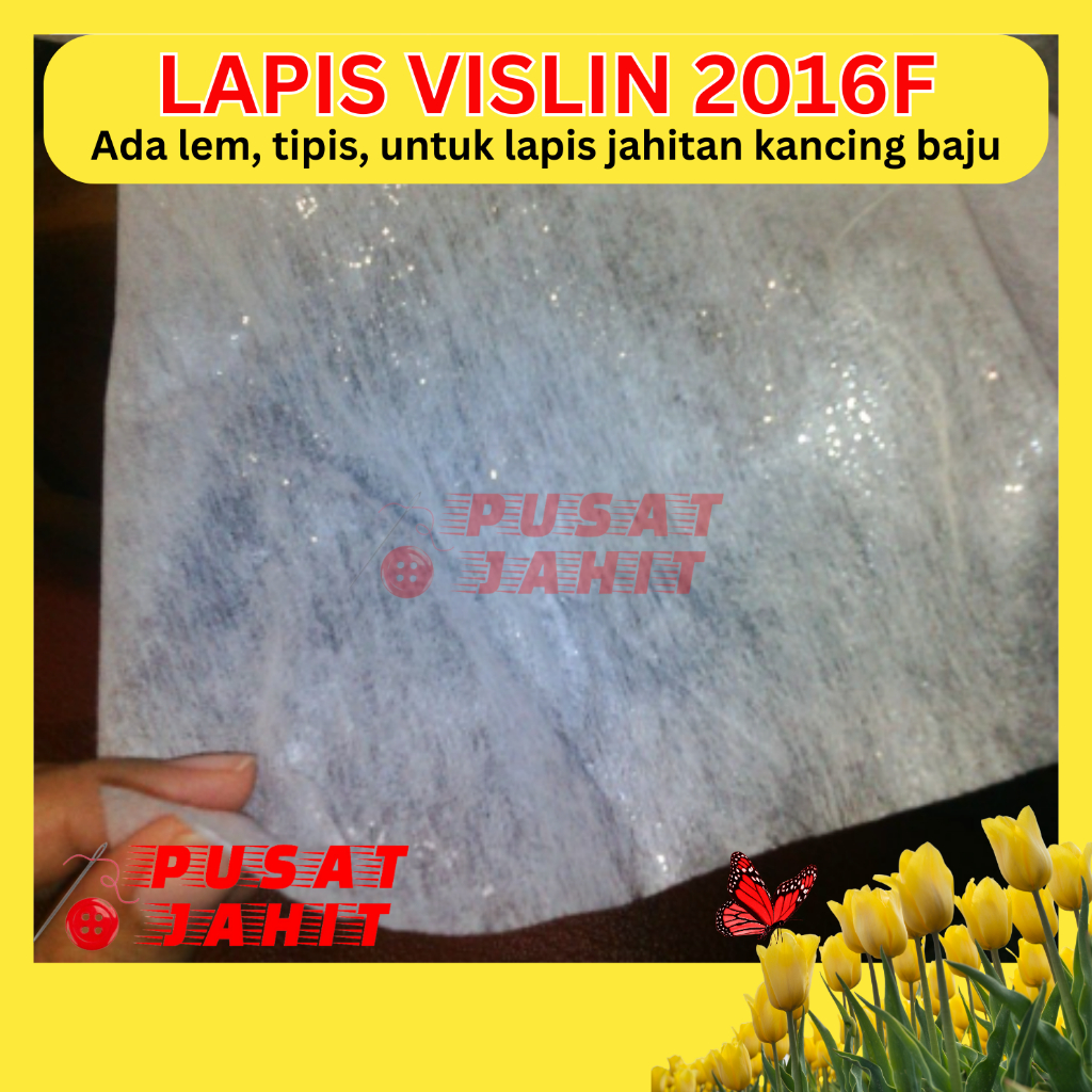 VISLIN 2016F KAIN KERAS / KAIN KAPAS / LAPIS TIPIS LEM