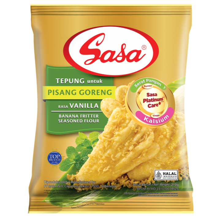 

Sasa Tepung Pisang Goreng Vanilla 210g