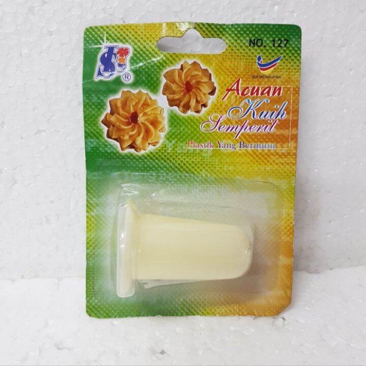 Acuan kue semprit cetakan kue kering cetakan cookies malaysia acuan 127
