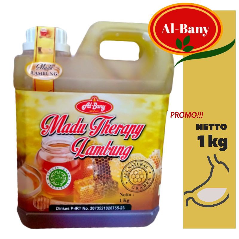 

1212 BIG SALE FASION Madu Therapy Lambung Albany Nett 1kg serbuuu