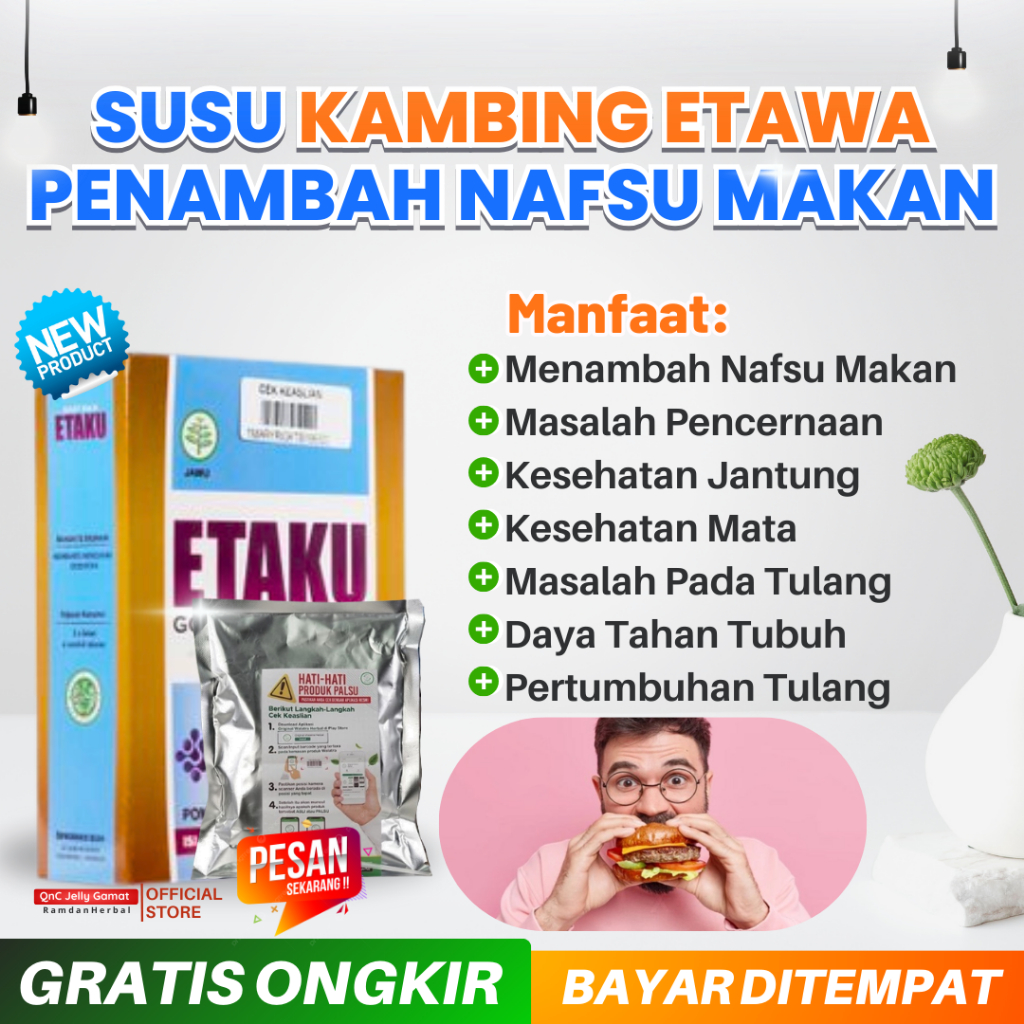

Susu Penambah Nafsu Makan Anak Remaja Dewasa Lansia Manula Orang Lanjut Usia Atasi Masalah Pencernaan Etaku Goat Milk Asli Susu Kambing Etawa