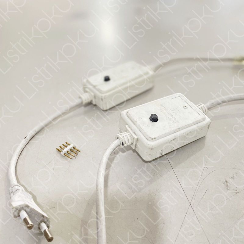 ADAPTOR SOCKET KONEKTOR LED STRIP 4PIN 4WAY
