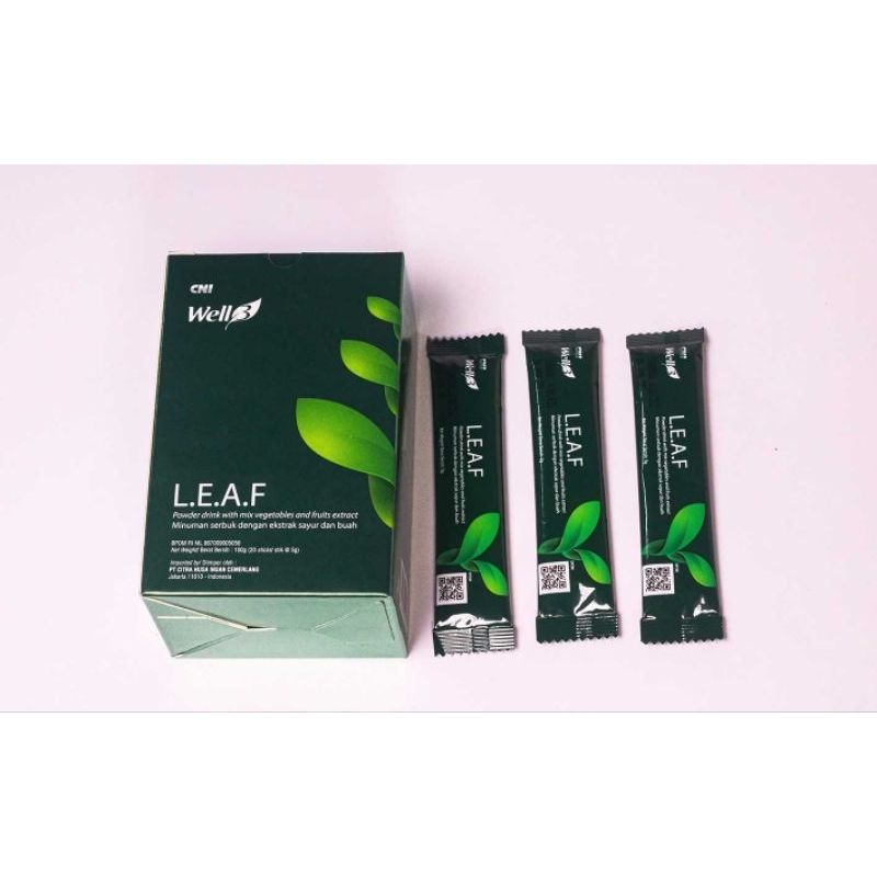 

Minuman serbuk Well3 Leaf