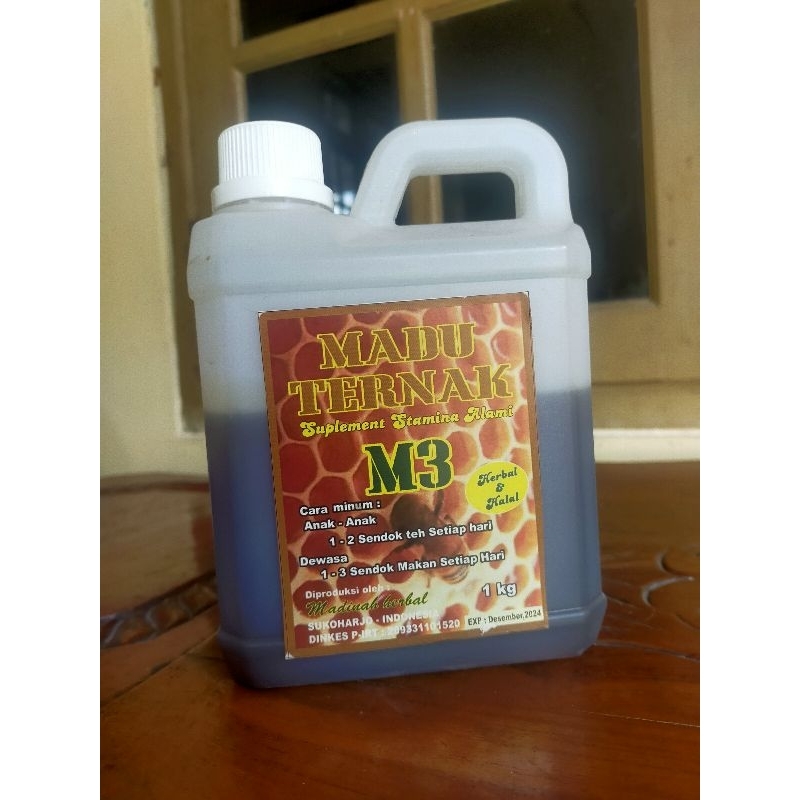 

[COD/Gratis Ongkir] Madu Murni Asli Anti GTM 1 KG