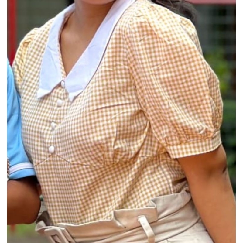 baju thrift, preloved korean style, western 80s, y2k