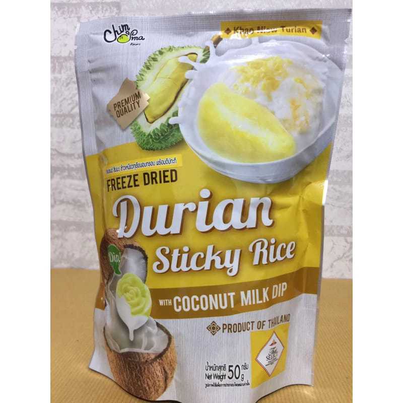 

ready stok Durian sticky rice thailand/mango sticky rice