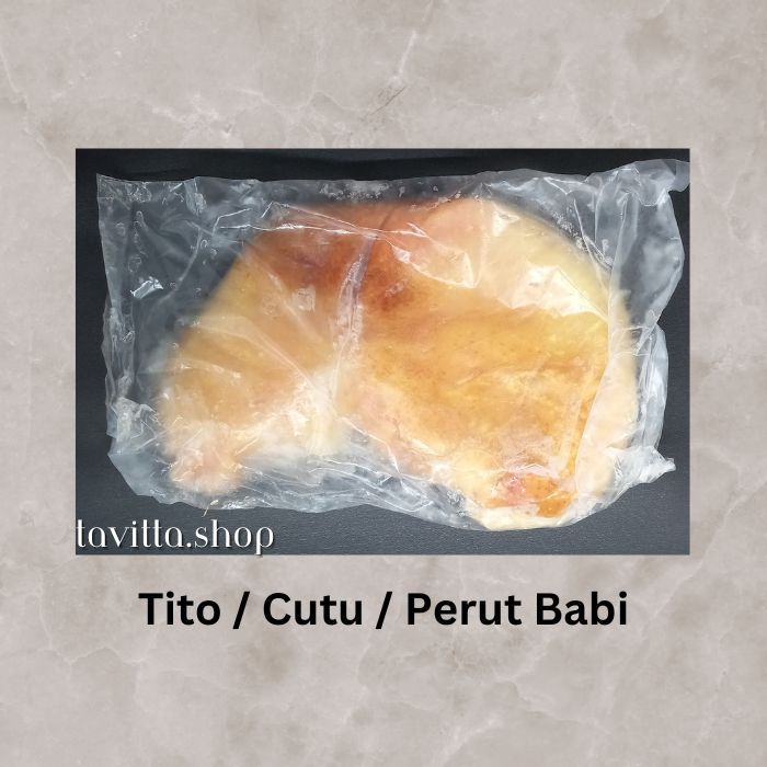 

Tito / Cutu / Perut Babi Frozen - Non Halal