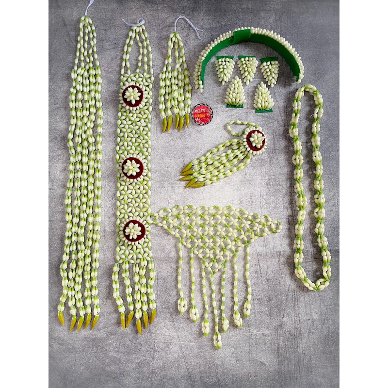 Melati imitasi premium pengantin sunda solo