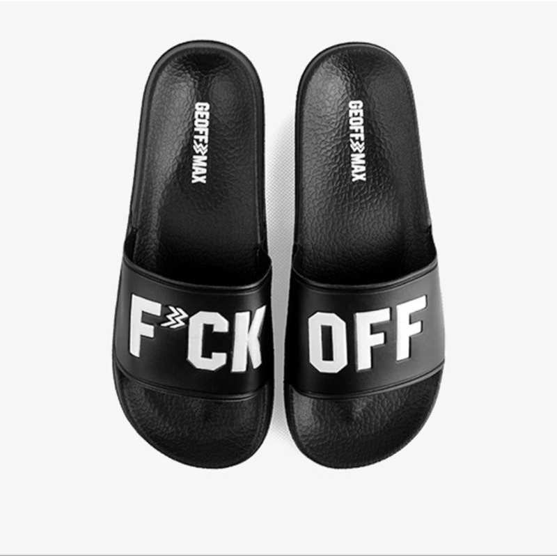 SANDAL SLIP ON GEOFF MAX  SHAUN BLACK unisex