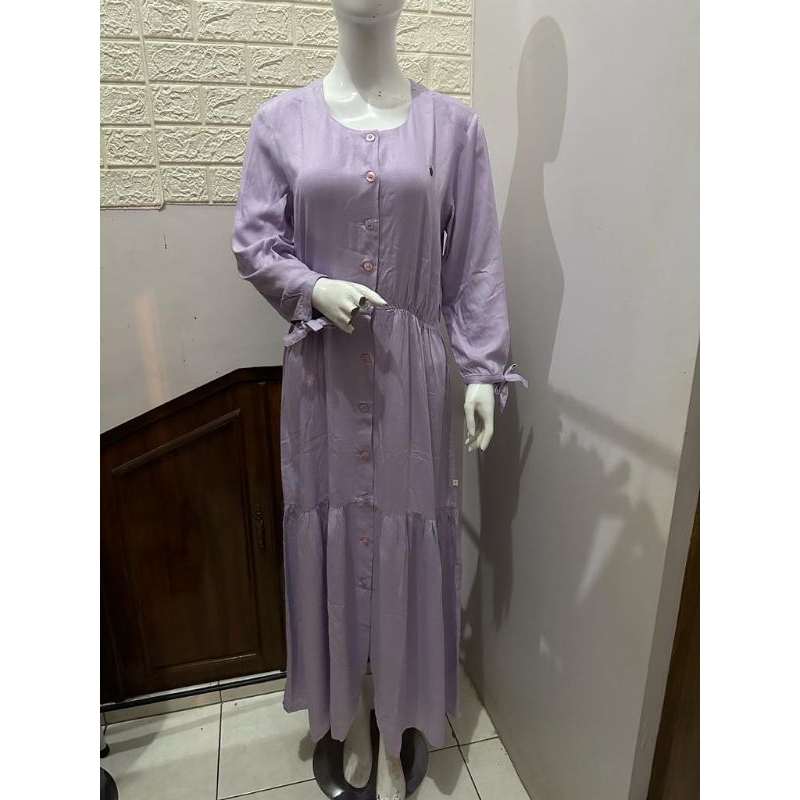 Corniche Gardenia Dress Purple