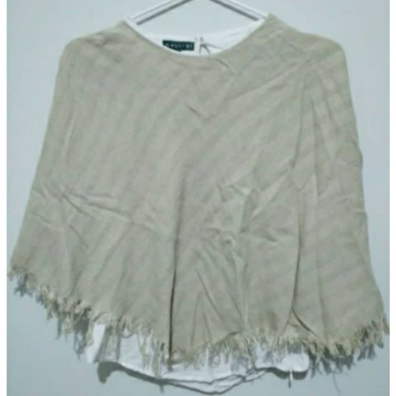 Neutral Original Ponco Wanita / Women Poncho