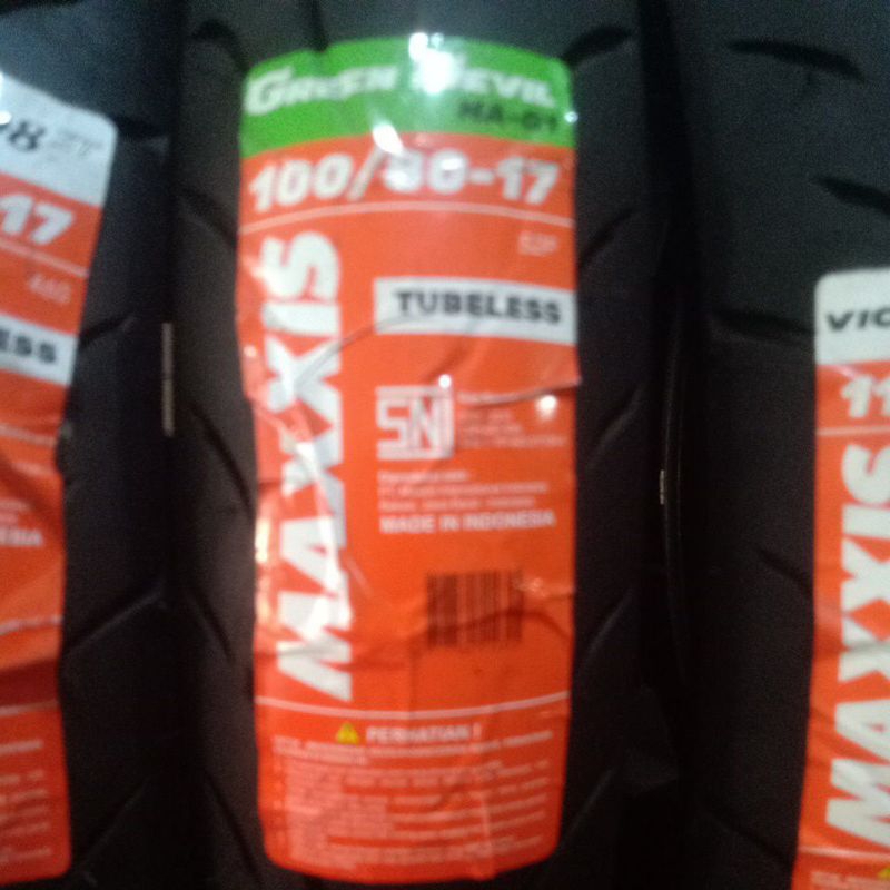 maxxis ban luar green devil 100/80-17