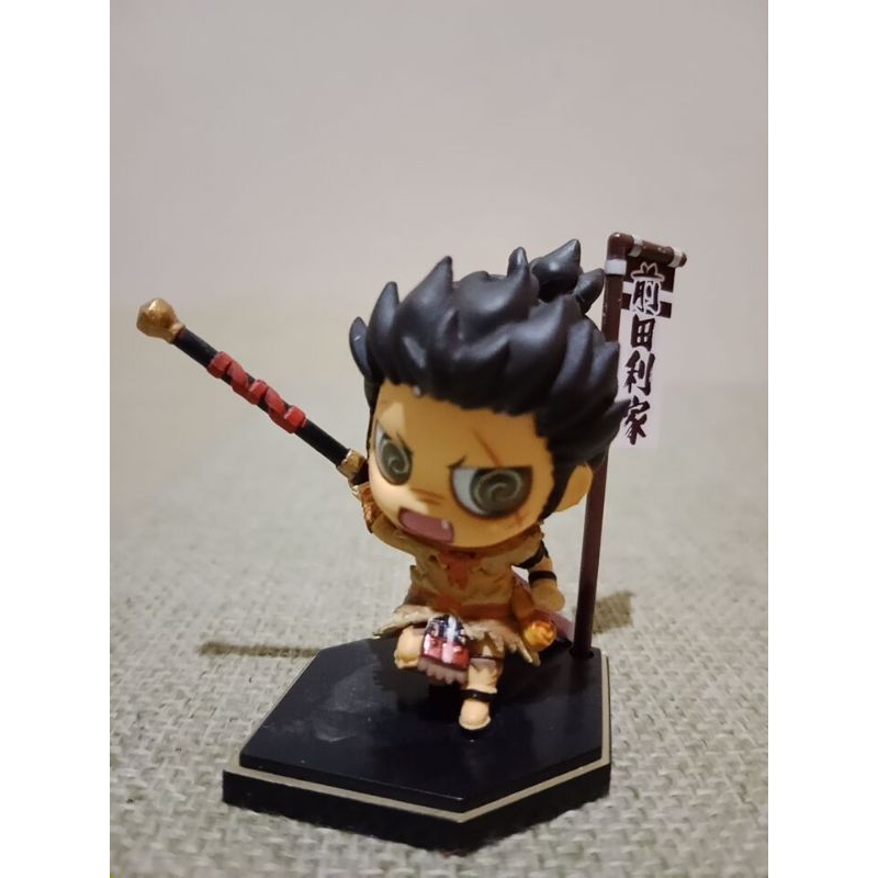 4 pcs set Mini Action figure Sengoku Basara One Coin Grand Figure Collection