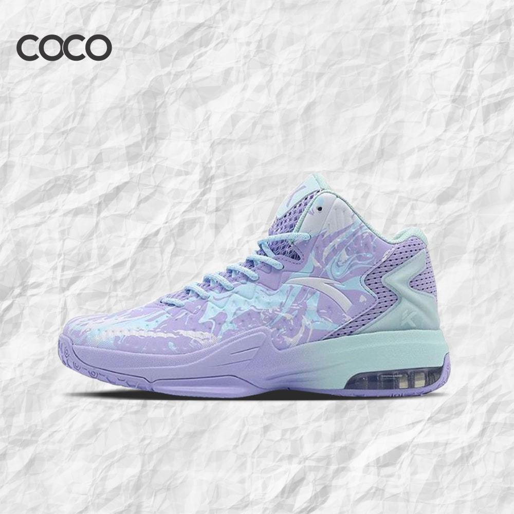 Sepatu Basketball Anta Klay Thomson kt3 Team 2.0 Purple mint blue 11741105-7