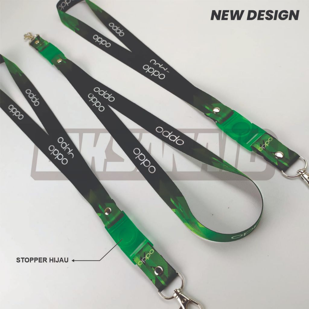 

LANYARD TALI ID CARD PROMOTOR OPPO PLUS HOLDER NEW DESIGN