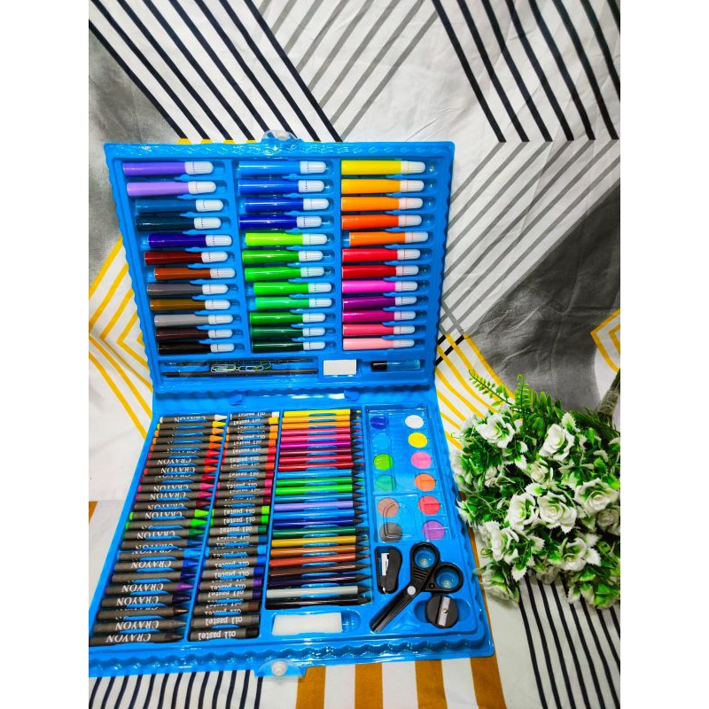 

Alat Lukis set Isi 150 Pcs Pensil Warna Set Anak Crayon