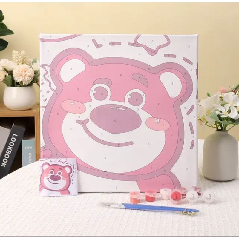 

Painting by numbers for kids/ DIY melukis kanvas / DIY painting by numbers